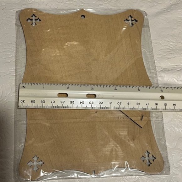 Wooden Plaque Souvenir of the Virgin Mary Church, Al-Muharraq Monastery Egypt - Picture 11 of 12